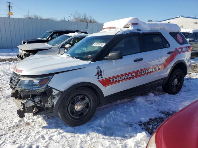Image 1 of 2016 FORD EXPLORER POLICE INTERCEPTOR 2016 with VIN 1FM5K8AR6GGB44614