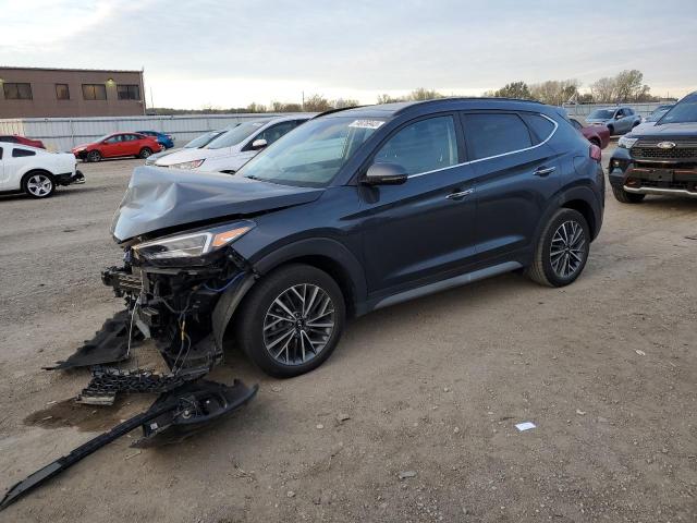 Image 1 of 2021 HYUNDAI TUCSON LIMITED 2021 with VIN KM8J33AL9MU309112