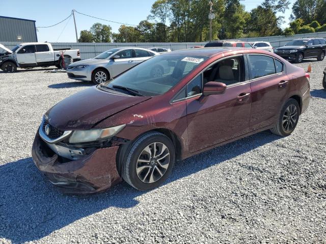 Image 1 of 2014 HONDA CIVIC EX 2014 with VIN 19XFB2F84EE050802