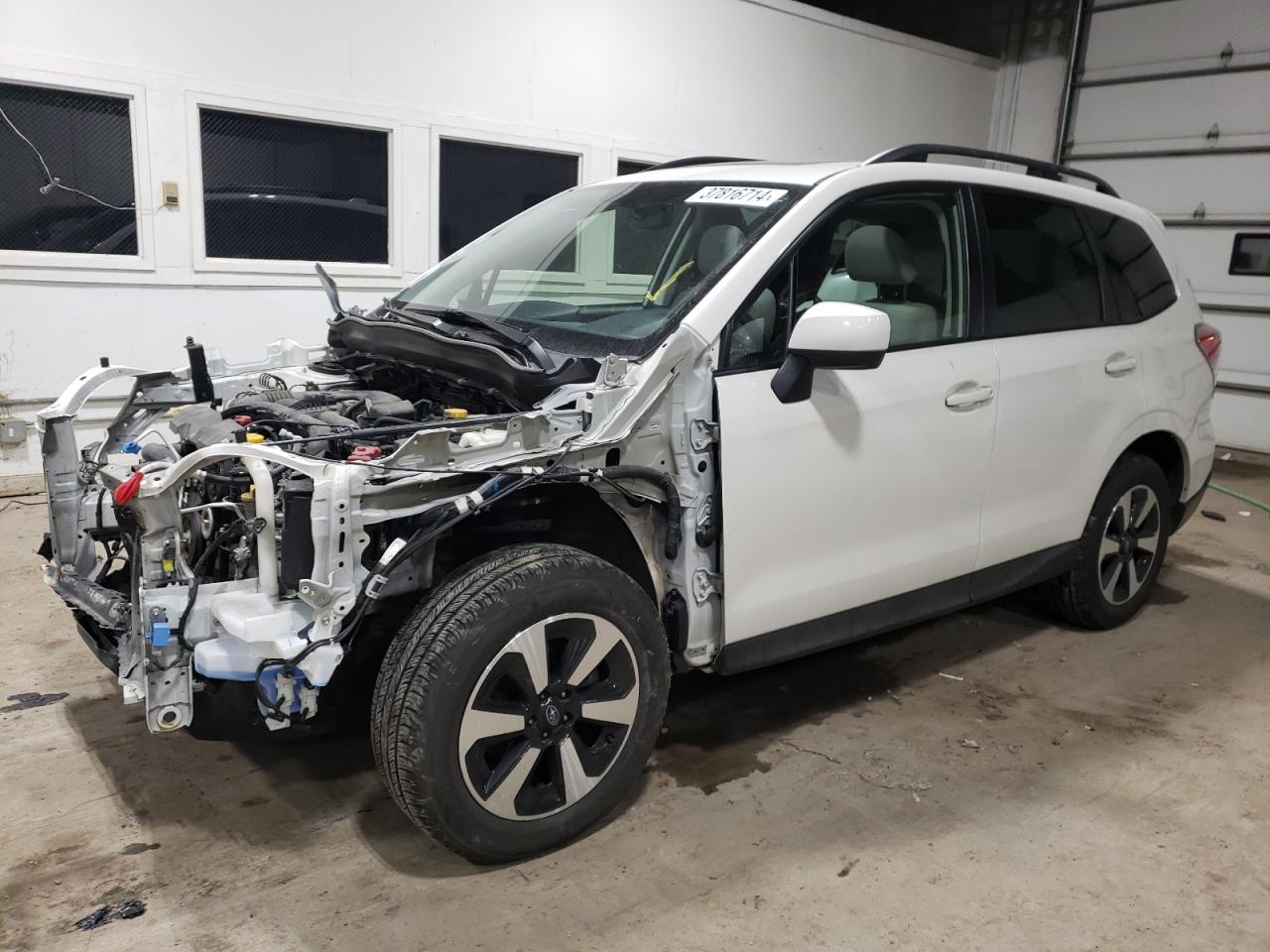 Image 1 of 2017 SUBARU FORESTER 2.5I PREMIUM 2017 with VIN JF2SJAEC4HH804654