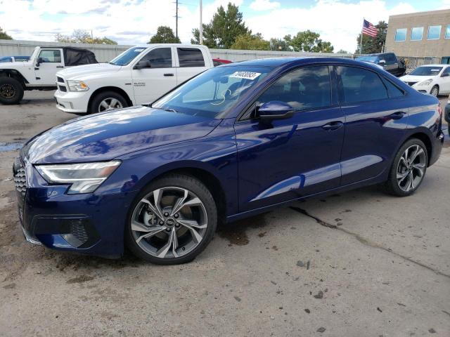Image 1 of 2022 AUDI A3 PREMIUM PLUS 2022 with VIN WAUHUDGY0NA095751