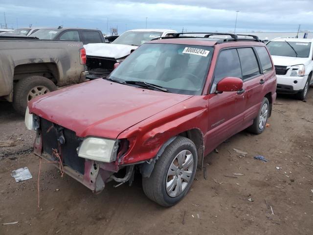 Image 1 of 2002 SUBARU FORESTER S 2002 with VIN JF1SF65602H732730