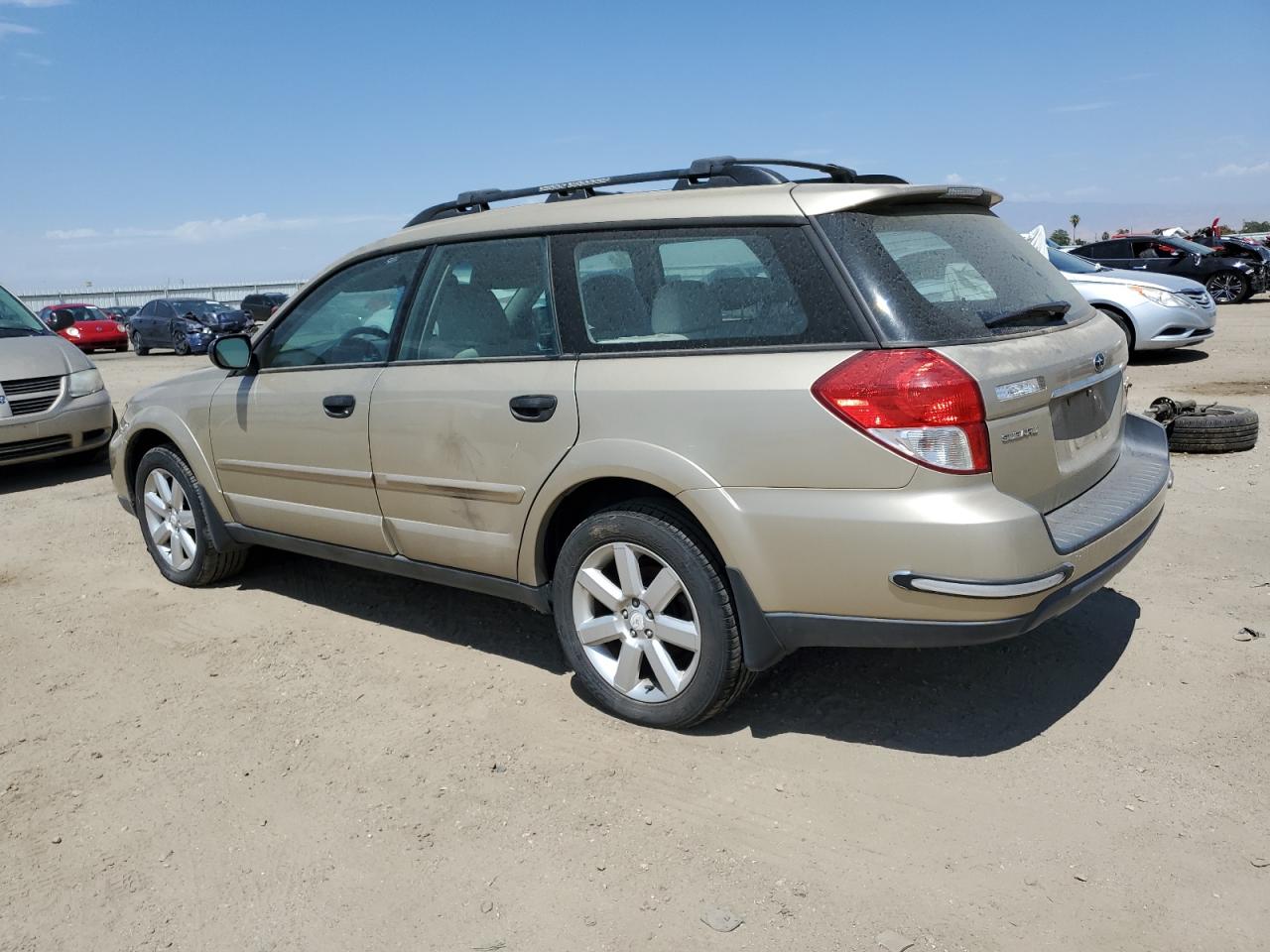 Image 2 of 2009 SUBARU OUTBACK 2.5I 2009 with VIN 4S4BP61C496328673