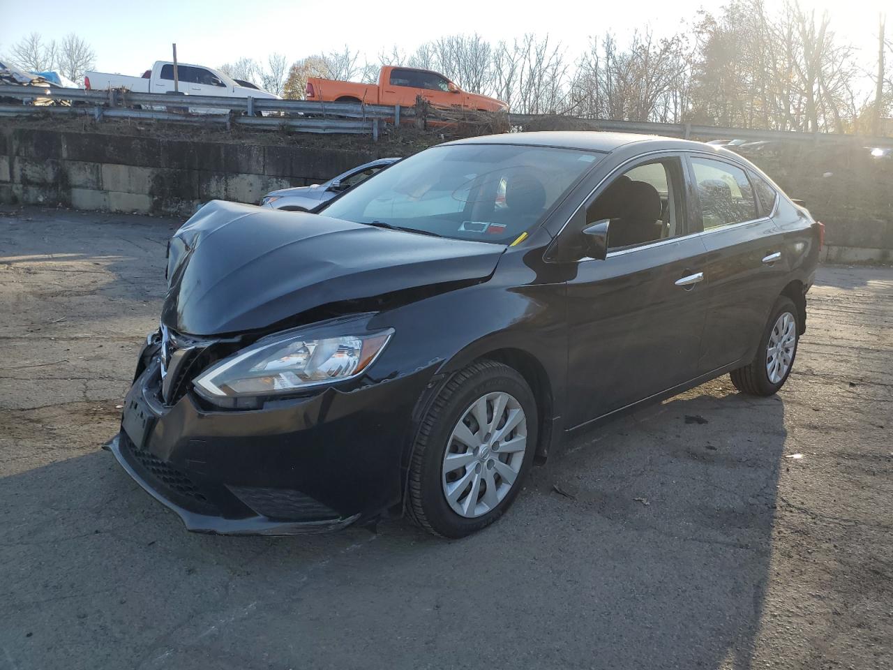 Image 1 of 2017 NISSAN SENTRA S 2017 with VIN 3N1AB7AP8HL717489
