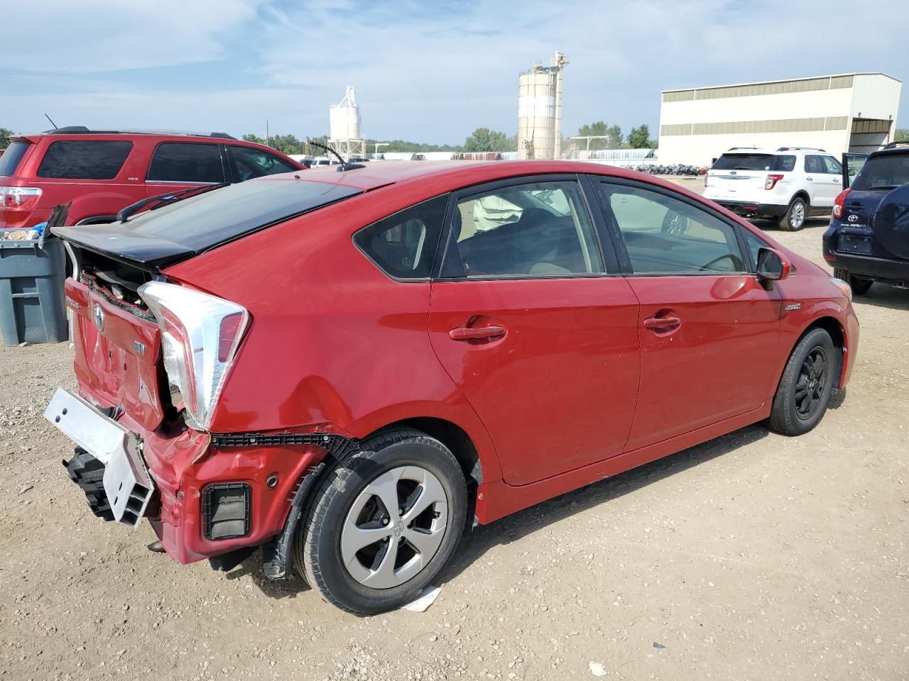 Image 3 of 2013 TOYOTA PRIUS  2013 with VIN JTDKN3DU7D5673451