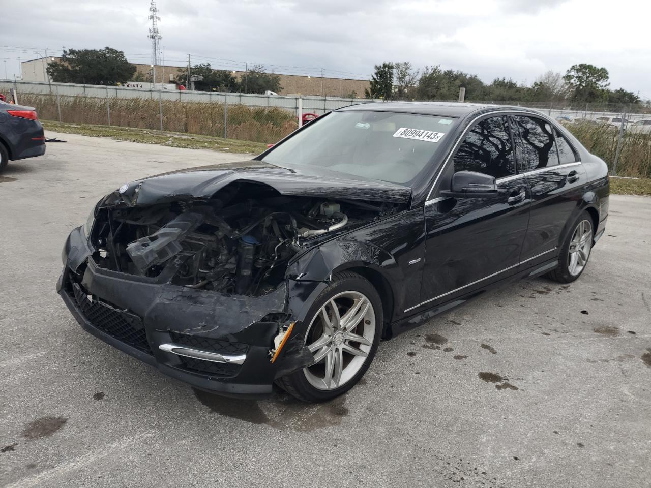 Image 1 of Mercedes-Benz C 250 2012 with VIN WDDGF4HB8CA657823