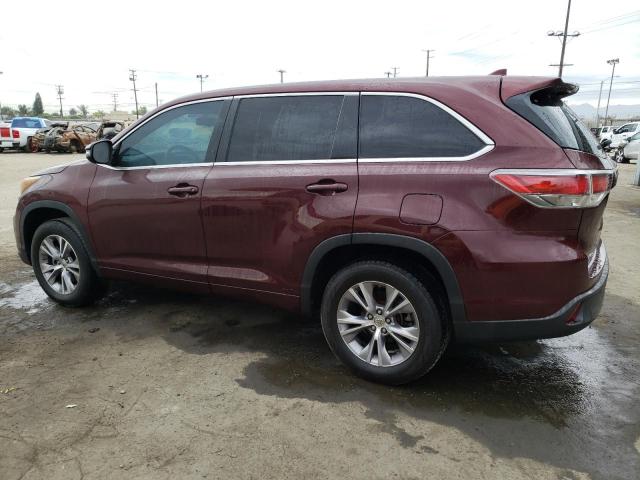 Изображение 2 2015 TOYOTA HIGHLANDER LE 2015 с VIN 5TDZKRFH5FS108848