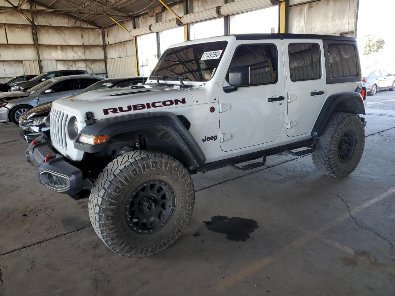 Image 1 of 2019 JEEP WRANGLER UNLIMITED RUBICON 2019 with VIN 1C4HJXFG9KW662575