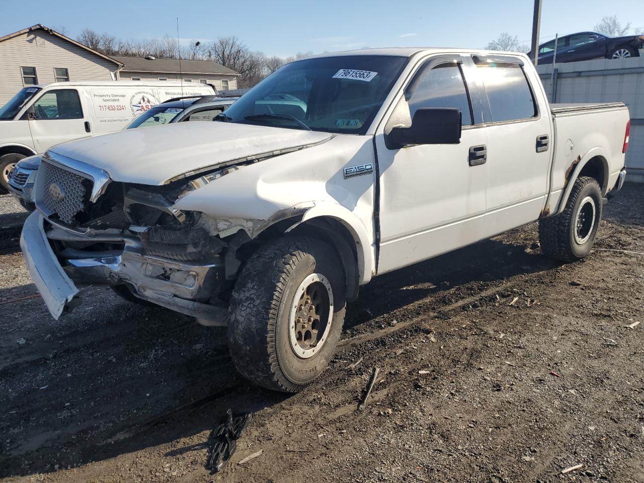Image 1 of 2004 FORD F150 SUPERCREW 2004 with VIN 1FTPW14534KA99755