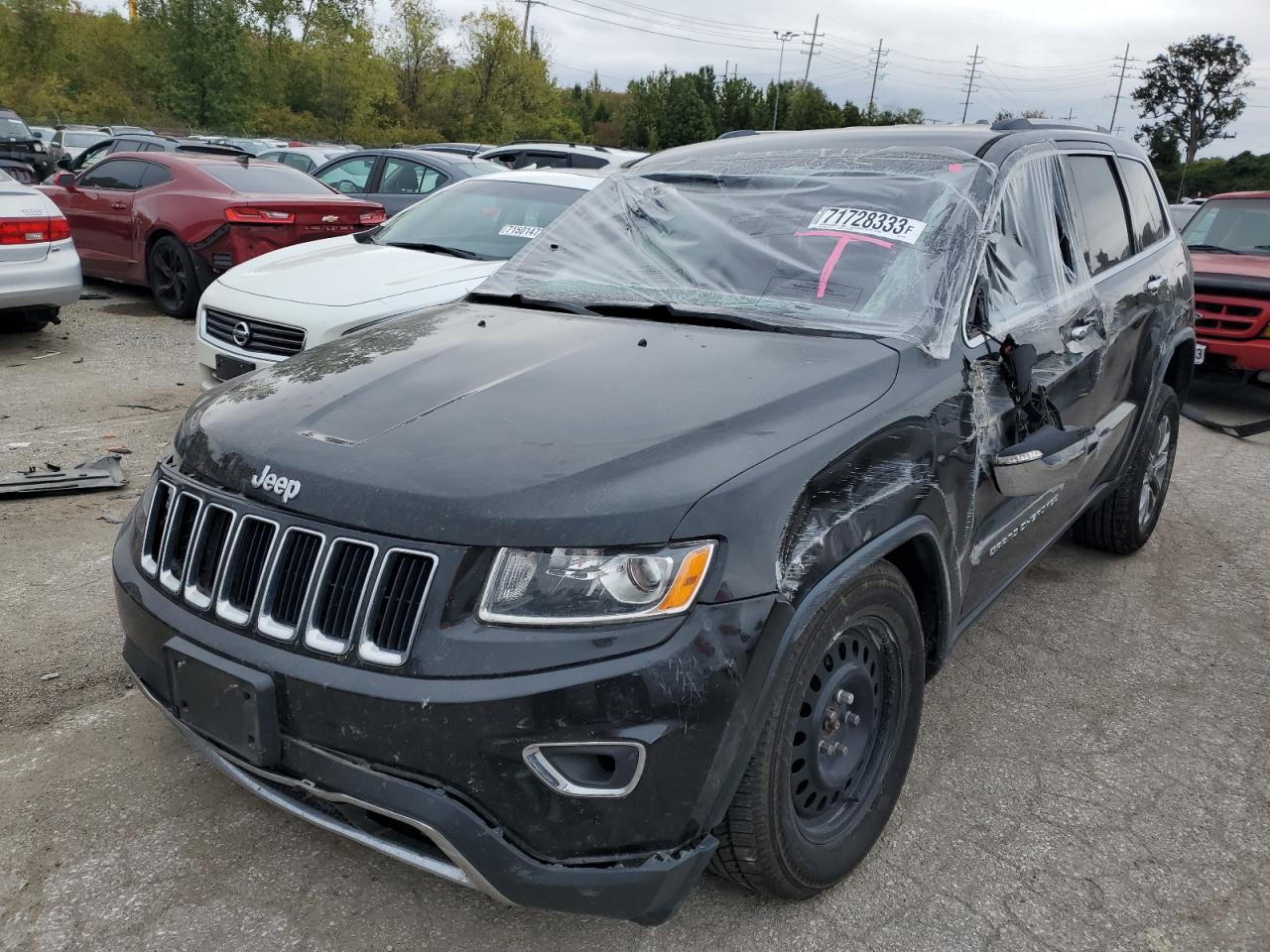 Изображение 1 2016 JEEP GRAND CHEROKEE LIMITED 2016 с VIN 1C4RJFBG7GC321799
