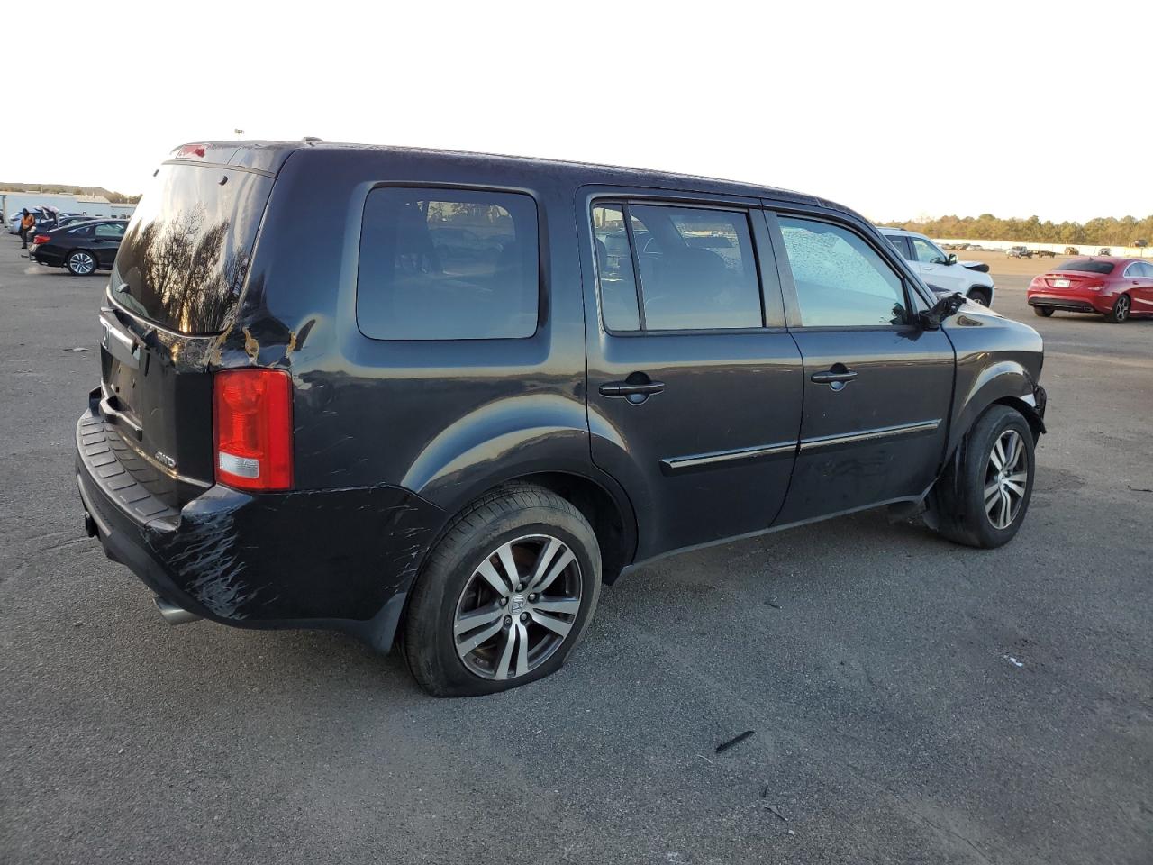 Image 3 of 2012 HONDA PILOT EXL 2012 with VIN 5FNYF4H55CB054005