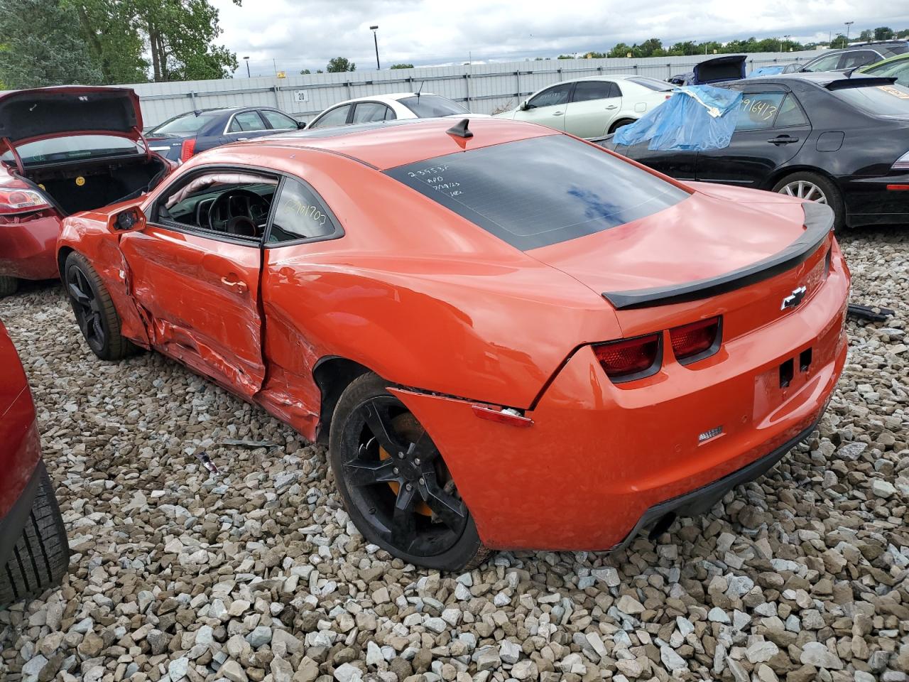 Изображение 2 2010 CHEVROLET CAMARO SS 2010 с VIN 2G1FK1EJ7A9176166