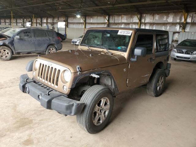 Image 1 of 2015 JEEP WRANGLER SPORT 2015 with VIN 1C4AJWAG0FL613761