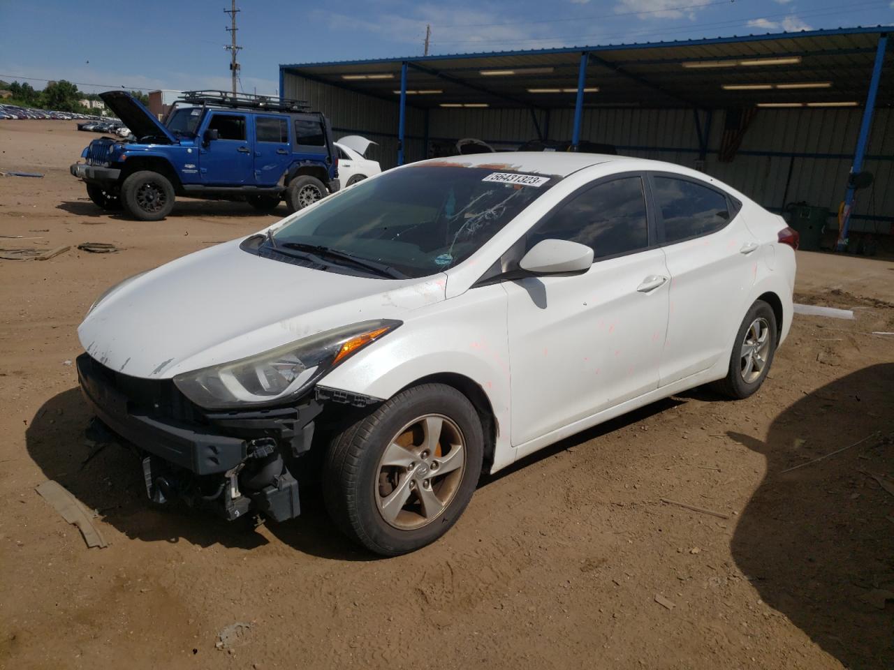 Изображение 1 2014 HYUNDAI ELANTRA SE 2014 с VIN 5NPDH4AE1EH528541