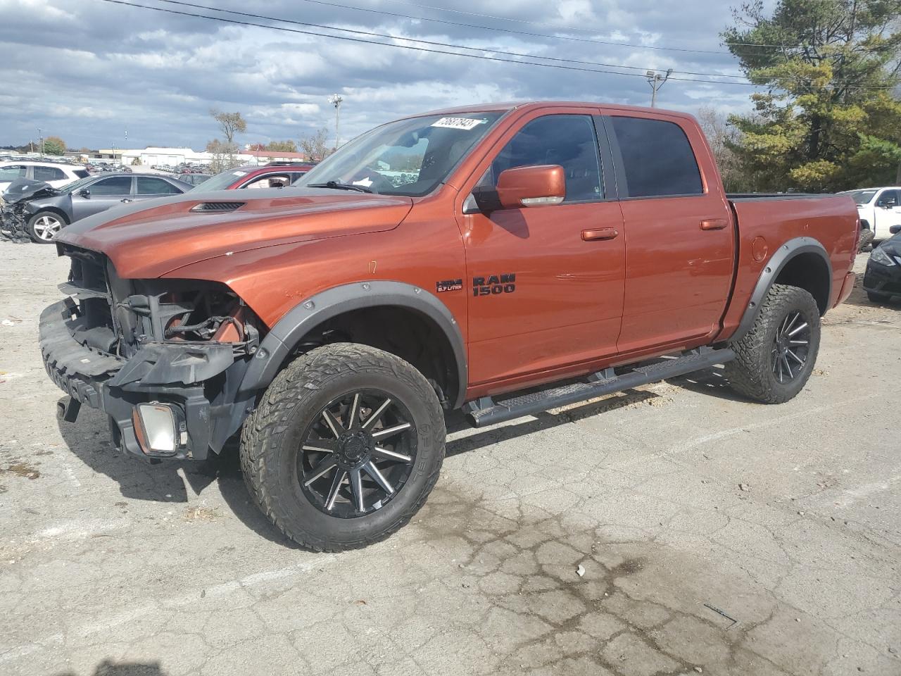 Image 1 of 2017 RAM 1500 SPORT 2017 with VIN 1C6RR7MT1HS679813