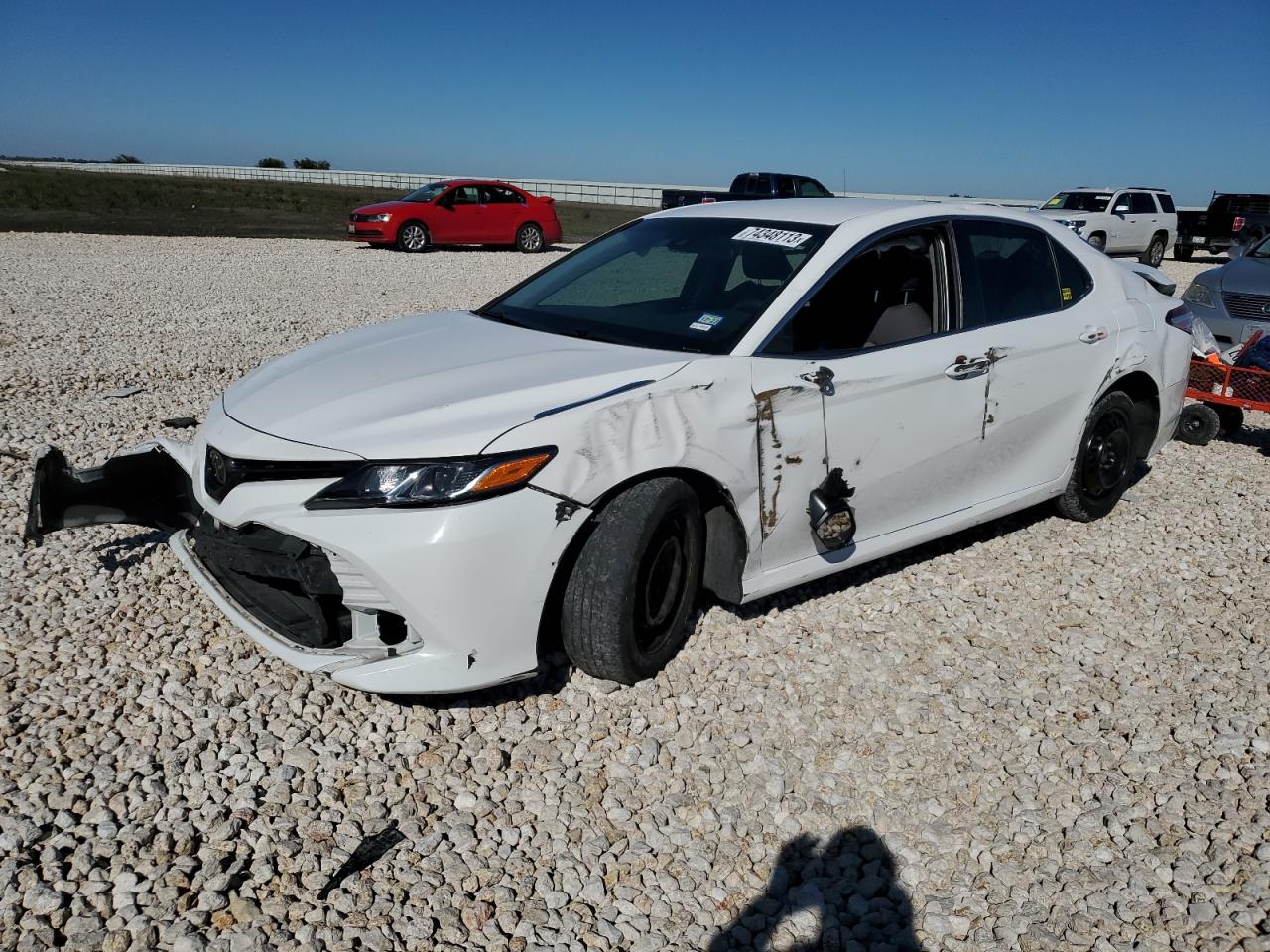 Изображение 1 2018 TOYOTA CAMRY L 2018 с VIN 4T1B11HK2JU556141
