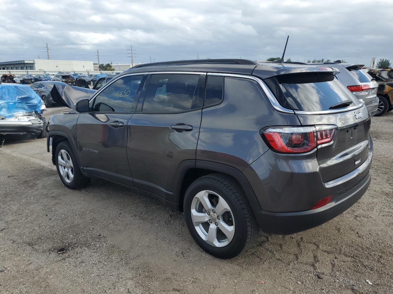 Image 2 of 2020 JEEP COMPASS LATITUDE 2020 with VIN 3C4NJCBB9LT176846
