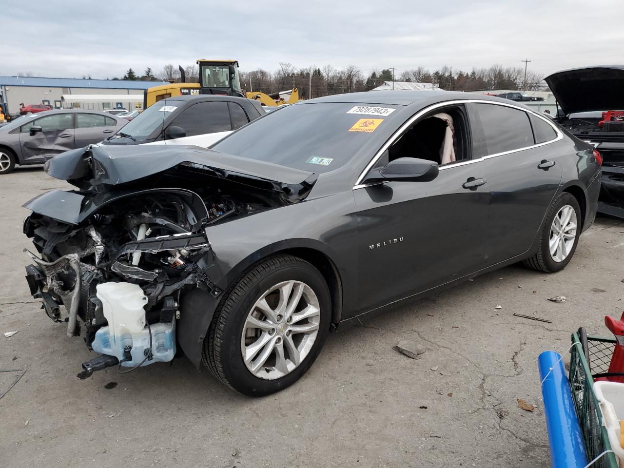 Image 1 of 2018 CHEVROLET MALIBU LT 2018 with VIN 1G1ZD5ST6JF190846