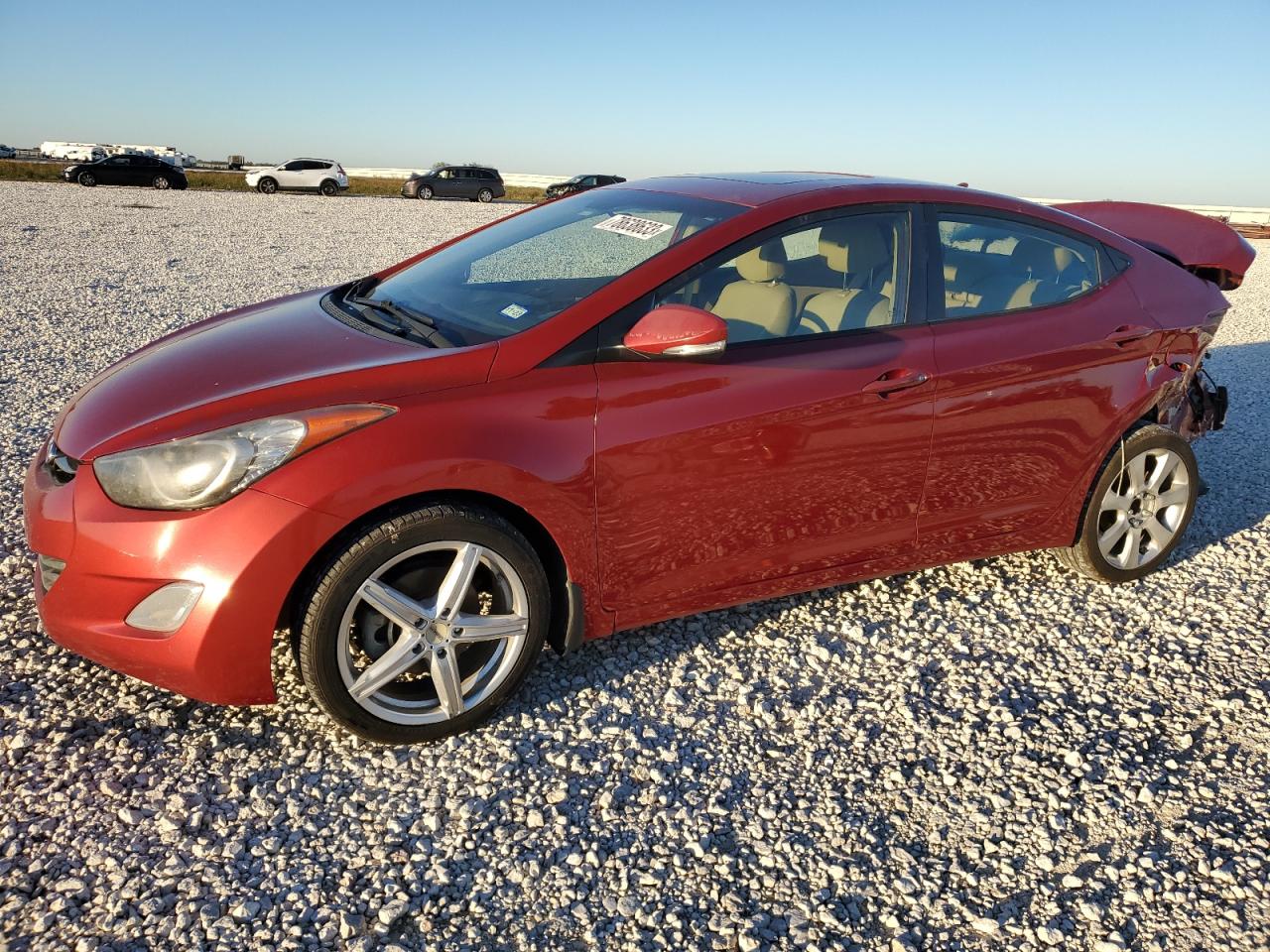 Obraz 1 z 2013 HYUNDAI ELANTRA GLS 2013 z VIN KMHDH4AE8DU764698