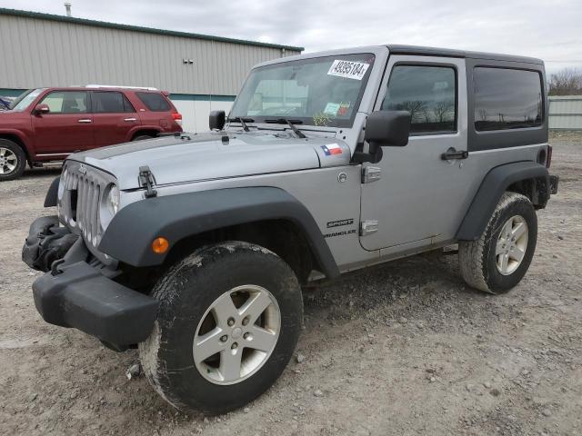 Image 1 of 2014 JEEP WRANGLER SPORT 2014 with VIN 1C4AJWAG8EL157927
