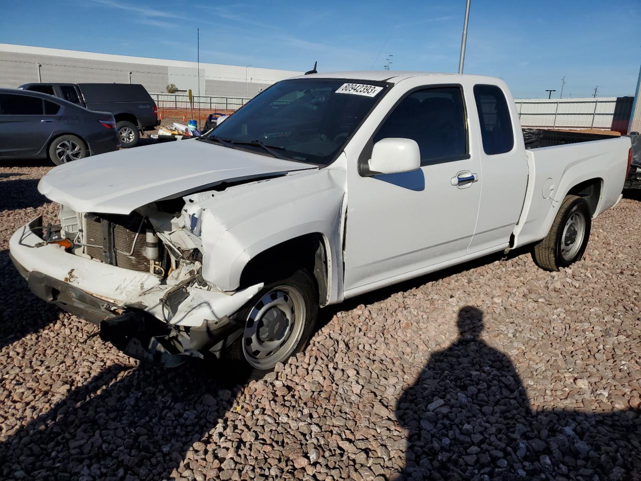 Image 1 of 2012 CHEVROLET COLORADO LT 2012 with VIN 1GCESCF93C8148981