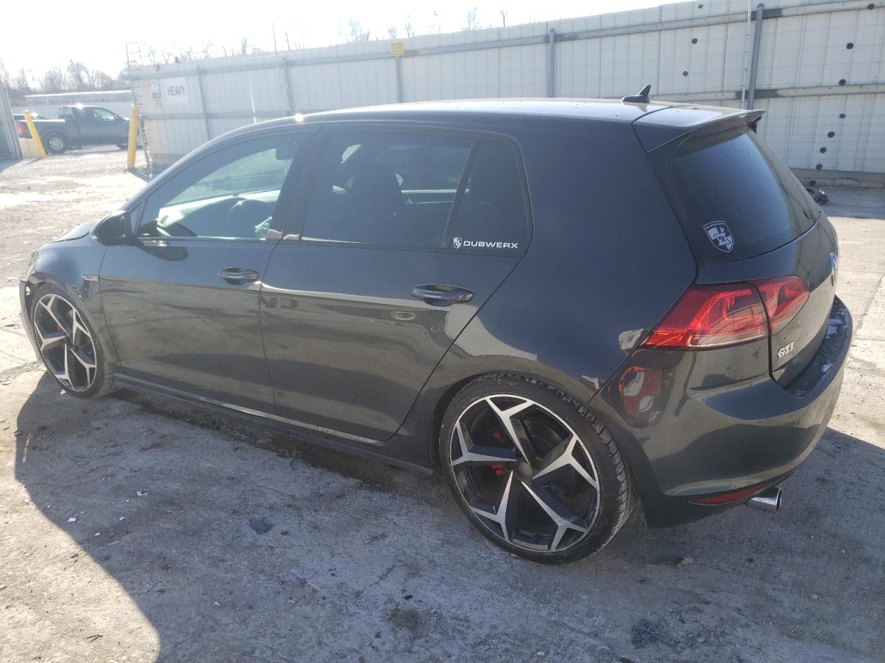 Image 2 of 2016 VOLKSWAGEN GTI S/SE 2016 with VIN 3VW5T7AU3GM055697