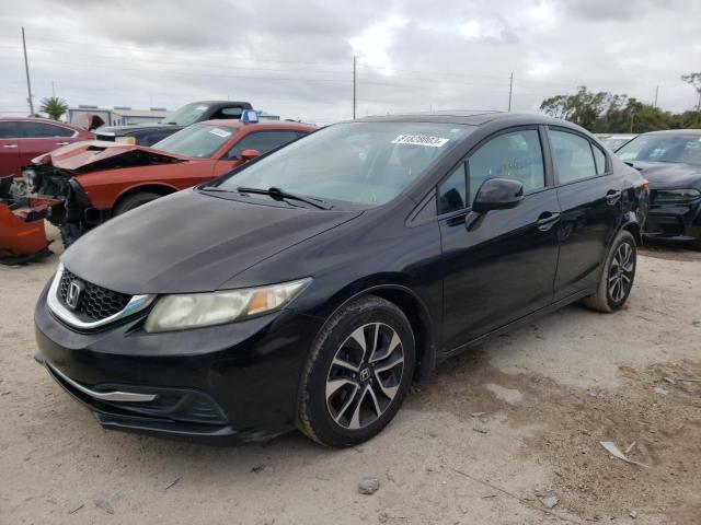 Image 1 of 2013 HONDA CIVIC EX 2013 with VIN 19XFB2F89DE066153