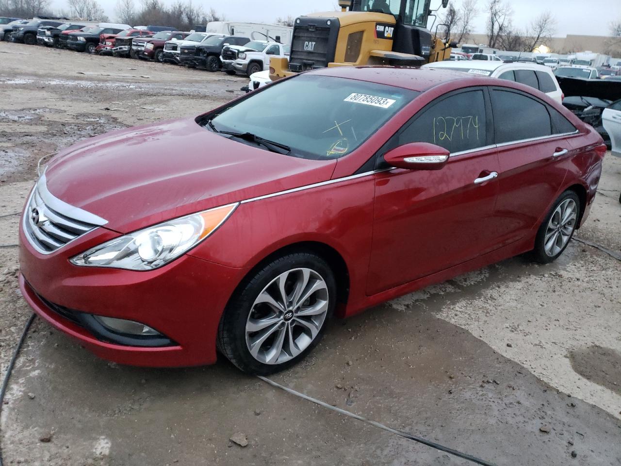 Image 1 of 2014 HYUNDAI SONATA SE 2014 with VIN 5NPEC4AC3EH840510