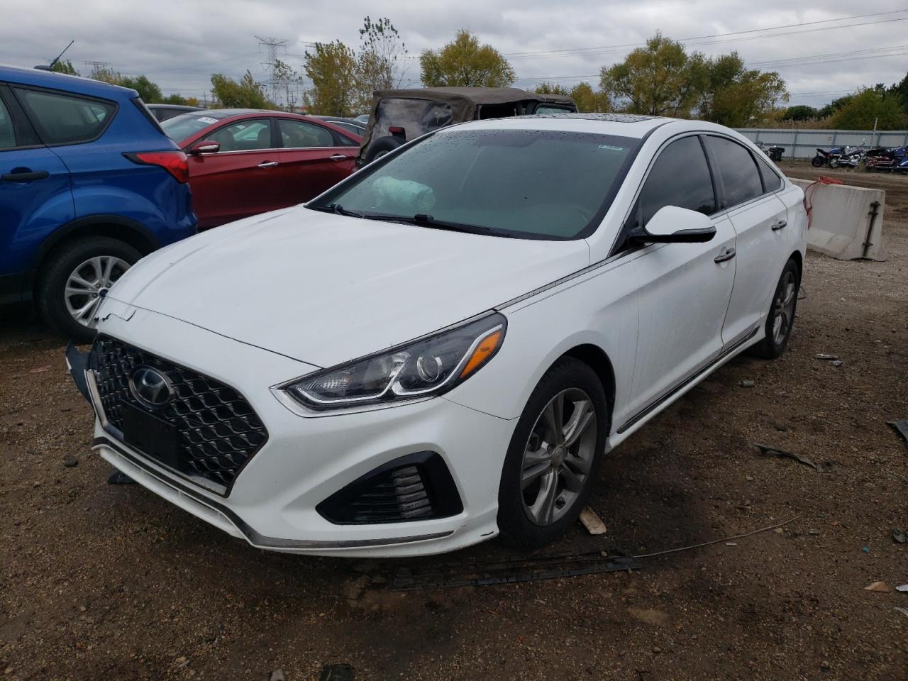 Изображение 1 2018 HYUNDAI SONATA SPORT 2018 с VIN 5NPE34AF2JH699613