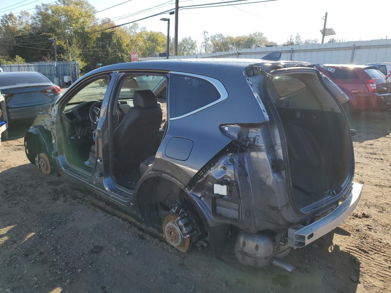 Image 2 of 2021 HONDA CR-V EXL 2021 with VIN 2HKRW2H81MH607321