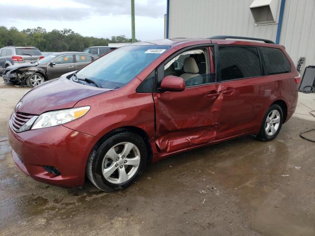 Image 1 of 2017 TOYOTA SIENNA LE 2017 with VIN 5TDKZ3DC6HS885902