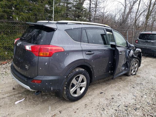 Image 3 of 2015 TOYOTA RAV4 XLE 2015 with VIN JTMRFREV8FD159834