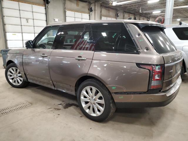 Image 2 of 2016 LAND ROVER RANGE ROVER HSE 2016 with VIN SALGS2PF5GA305215