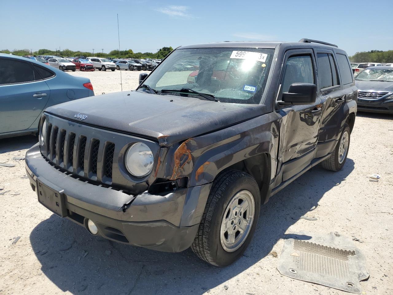 Obraz 1 z 2014 JEEP PATRIOT SPORT 2014 z VIN 1C4NJRBB4ED815713