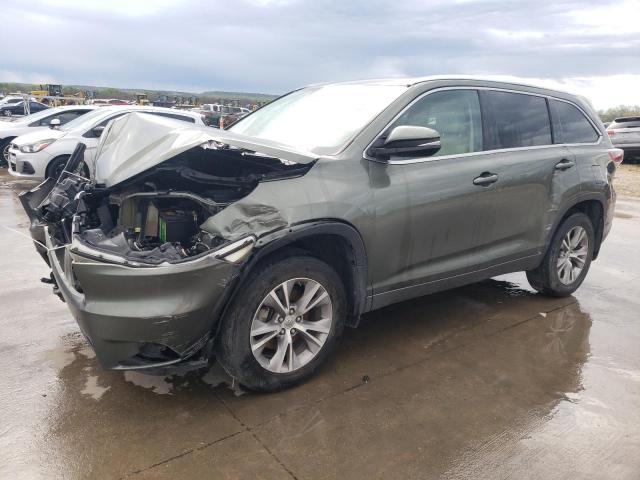 Изображение 1 2015 TOYOTA HIGHLANDER XLE 2015 с VIN 5TDKKRFH4FS100984
