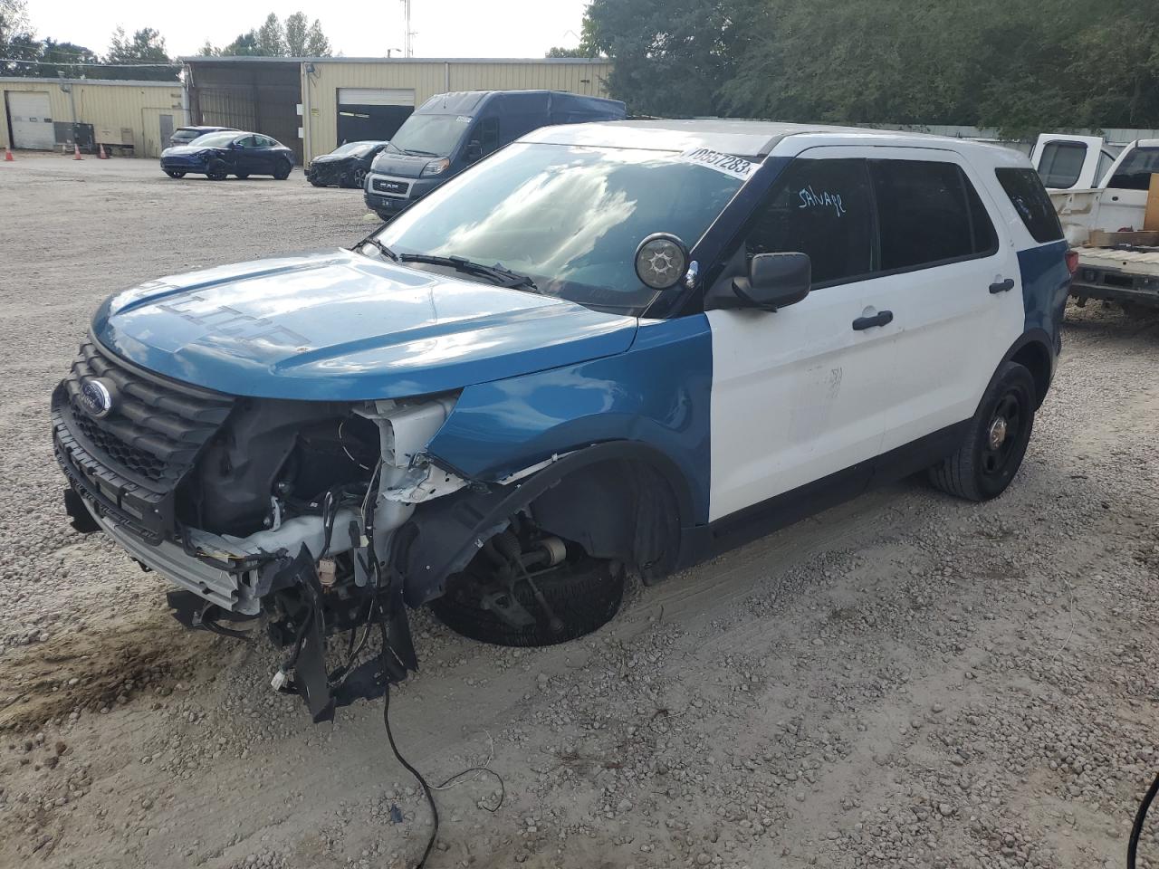 Obraz 1 z 2017 FORD EXPLORER POLICE INTERCEPTOR 2017 z VIN 1FM5K8AR5HGC14640
