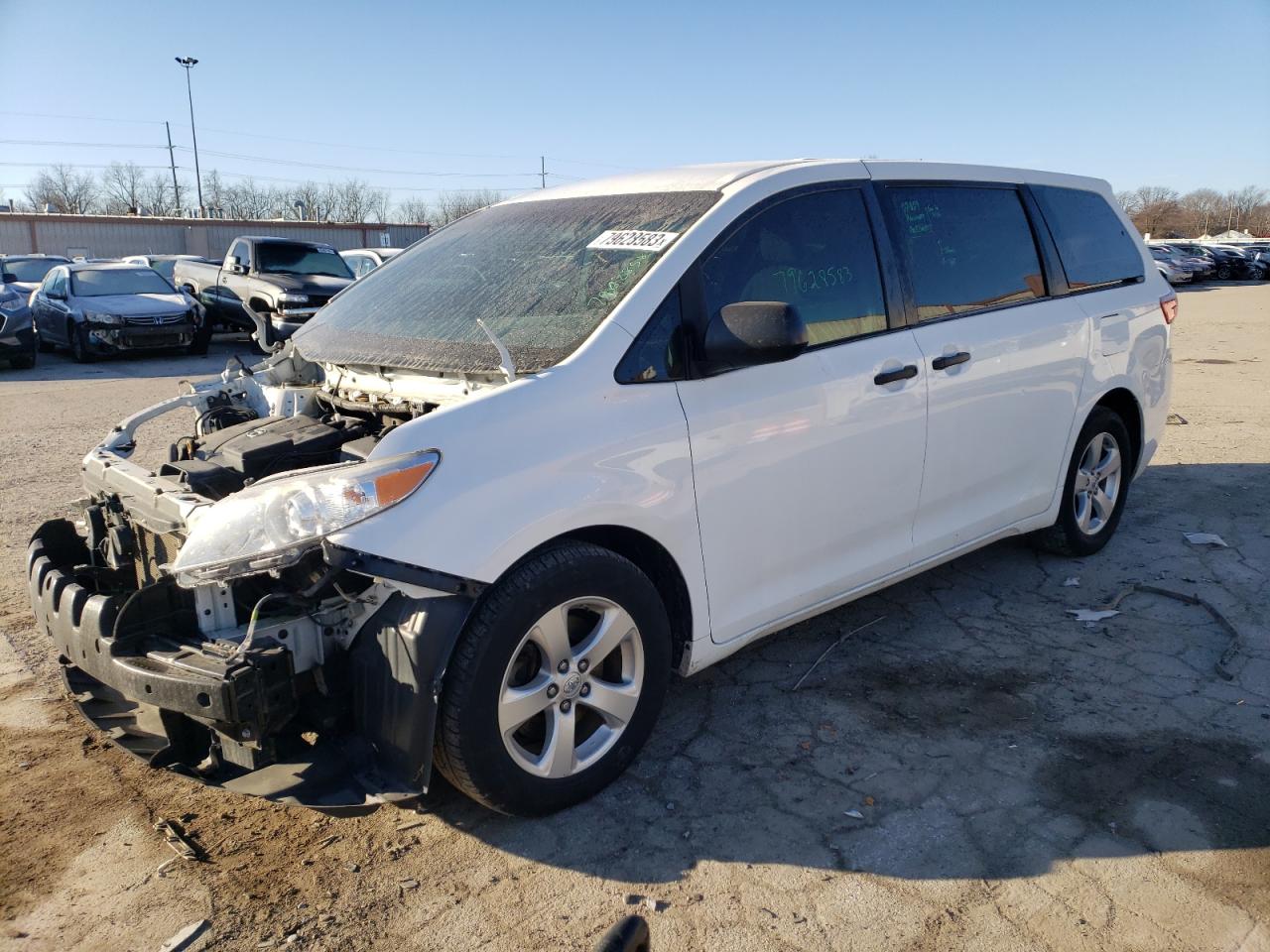 Изображение 1 2017 TOYOTA SIENNA  2017 с VIN 5TDZZ3DC3HS815532
