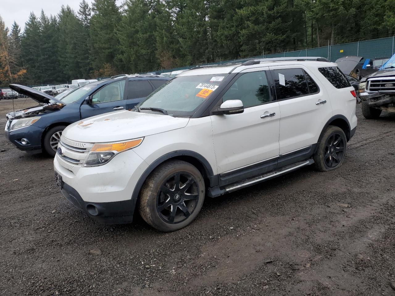 Image 1 of 2013 FORD EXPLORER LIMITED 2013 with VIN 1FM5K8F80DGA80744