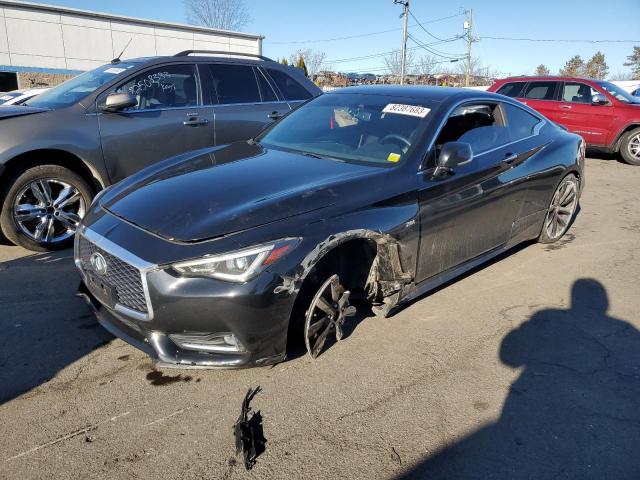 Image 1 of 2017 INFINITI Q60 BASE 2017 with VIN JN1CV7EL9HM320807