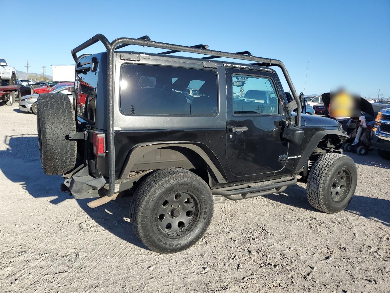 Image 3 of 2013 JEEP WRANGLER SPORT 2013 with VIN 1C4AJWAG4DL594886