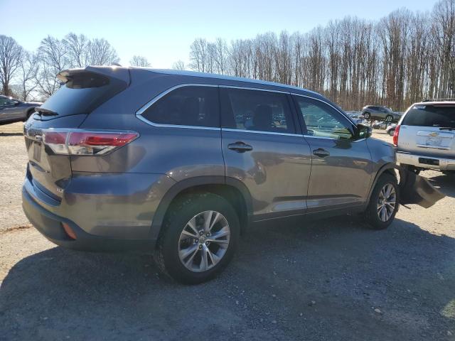 Изображение 3 2015 TOYOTA HIGHLANDER XLE 2015 с VIN 5TDKKRFH5FS047020