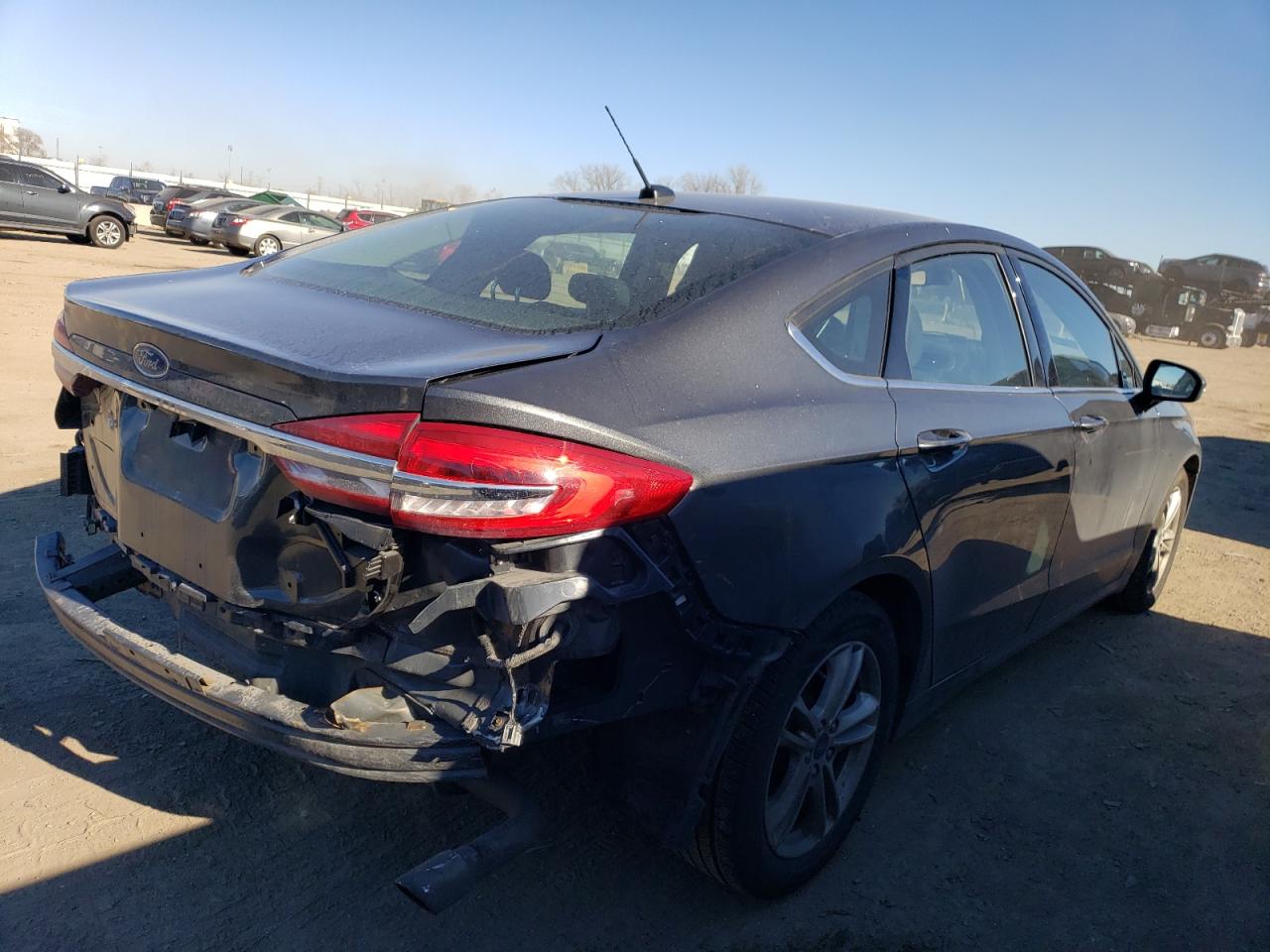 Obraz 3 z 2018 FORD FUSION SE 2018 z VIN 3FA6P0HD6JR281757