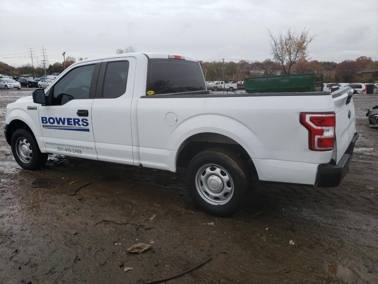 Image 2 of 2018 FORD F150 SUPER CAB 2018 with VIN 1FTEX1CBXJFE60561