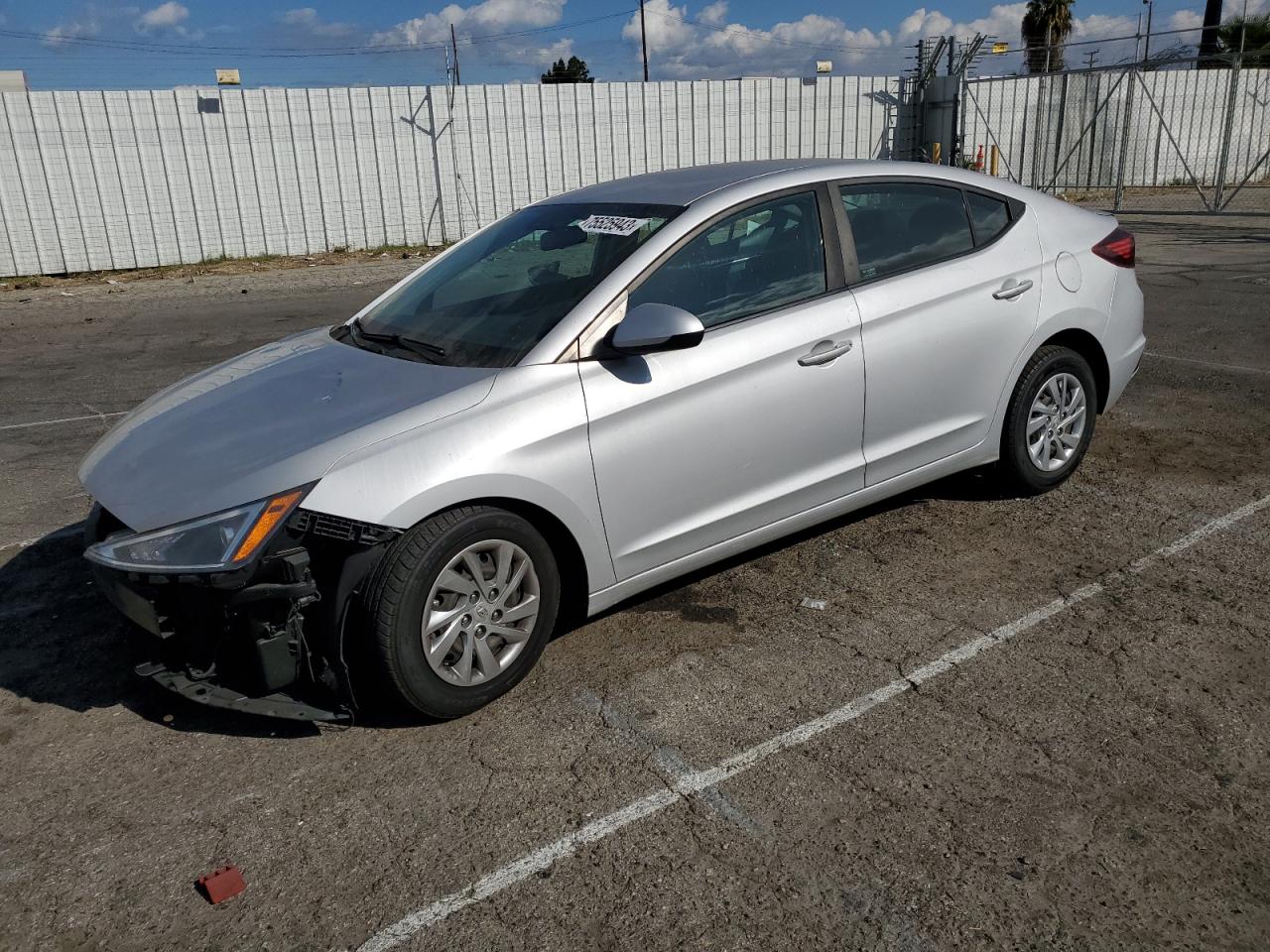 Изображение 1 2019 HYUNDAI ELANTRA SE 2019 с VIN KMHD74LF0KU782683