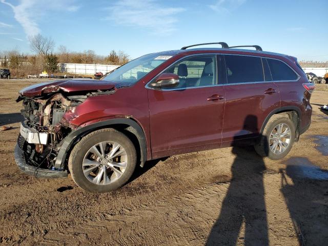 Obraz 2015 TOYOTA HIGHLANDER XLE 2015