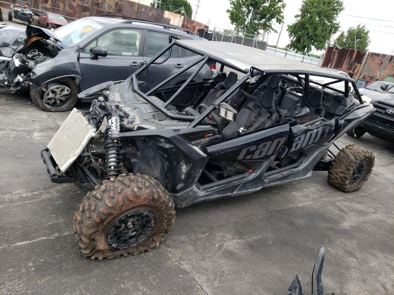 Изображение 2 2021 CAN-AM MAVERICK X3 MAX X RS TURBO RR 2021 с VIN 3JBVNAV28MK003141