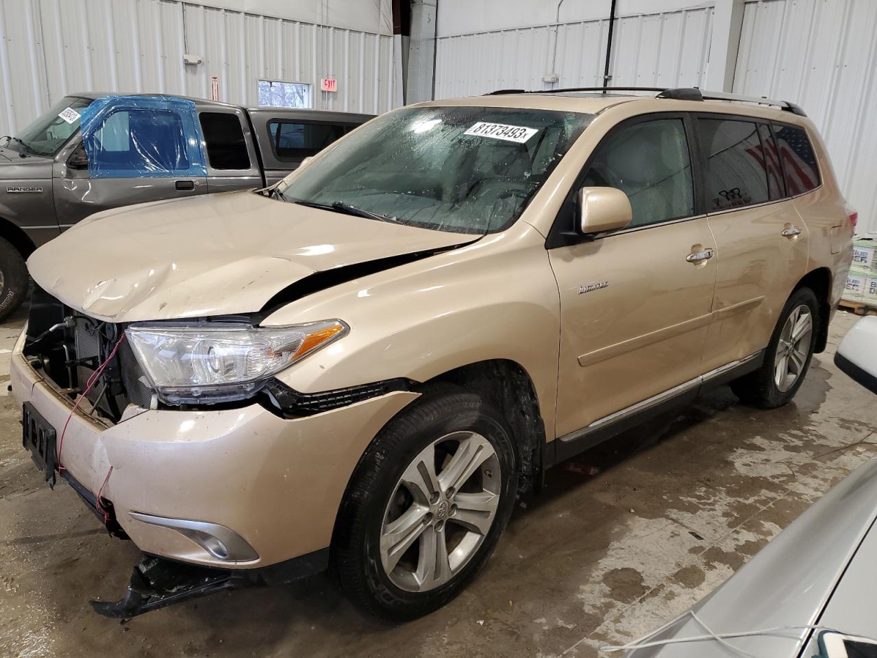 Изображение 1 2013 TOYOTA HIGHLANDER LIMITED 2013 с VIN 5TDDK3EH0DS189053