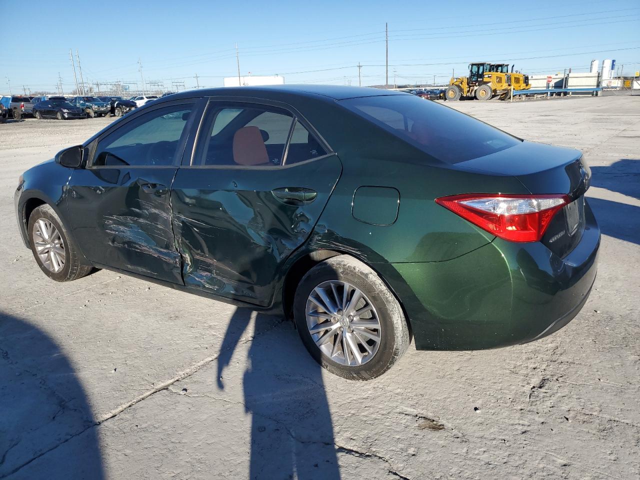 Image 2 of 2014 TOYOTA COROLLA L 2014 with VIN 5YFBURHE2EP096292