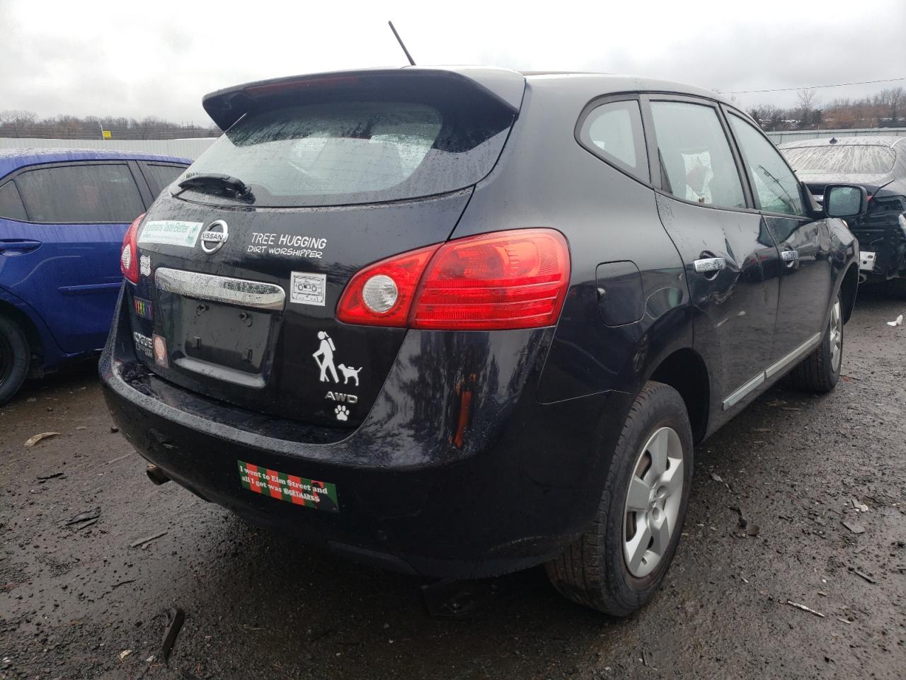 Image 3 of 2012 NISSAN ROGUE S 2012 with VIN JN8AS5MV5CW717257