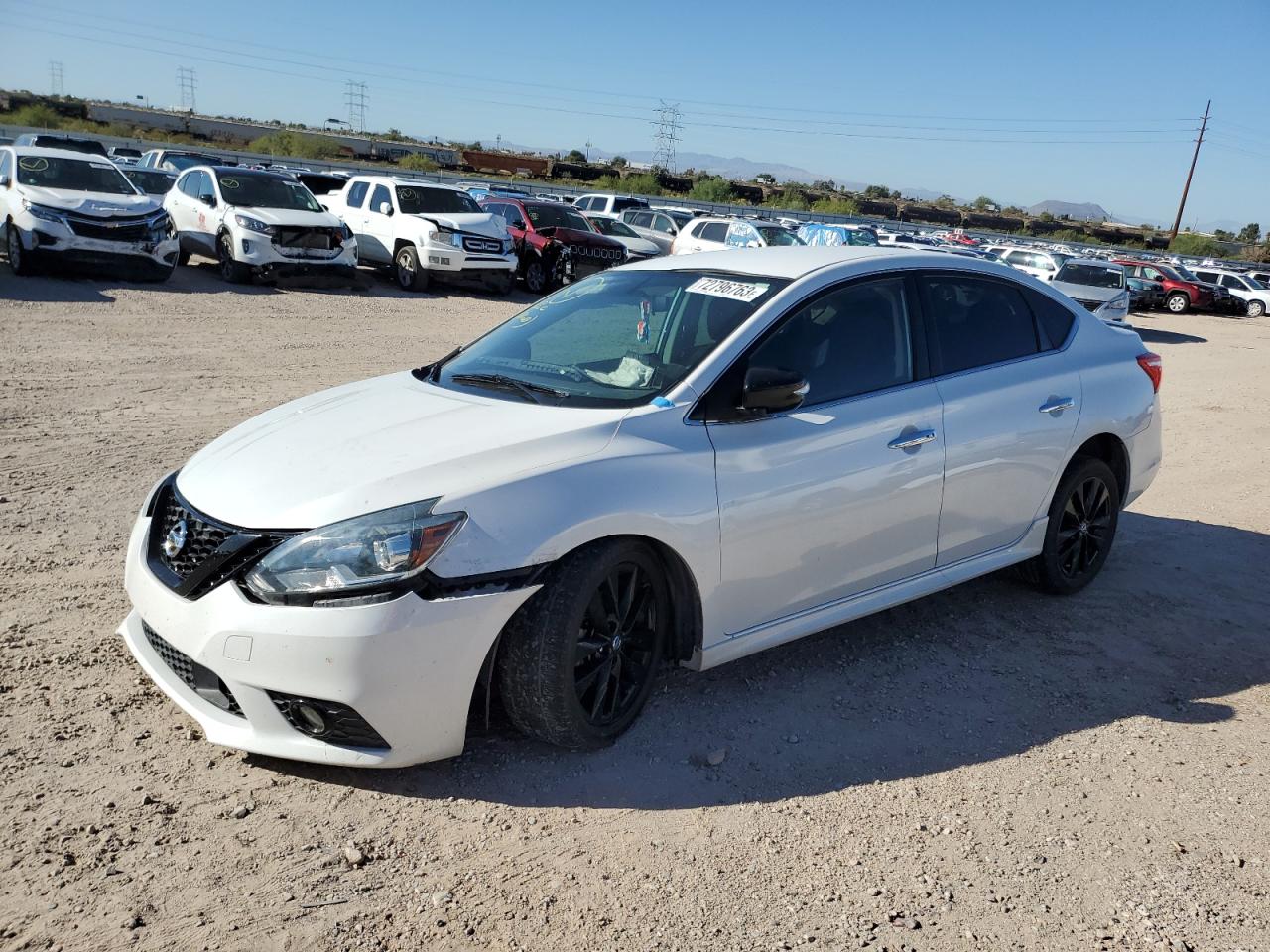 Изображение 1 2018 NISSAN SENTRA S 2018 с VIN 3N1AB7APXJY254280